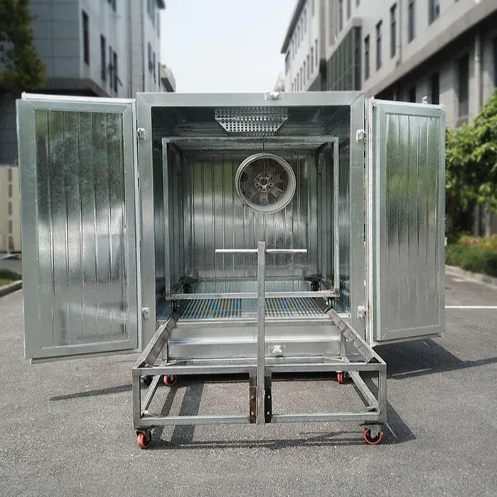 Alloy wheel powder coating oven gallery image