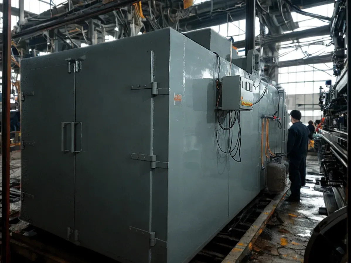 Gas fired powder coating oven gallery image