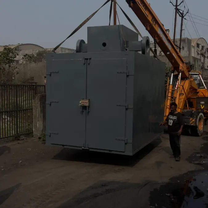 Gas fired powder coating oven gallery image
