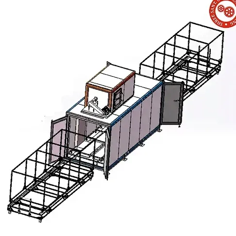 industrail paint curing oven gallery image