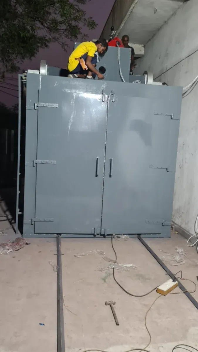 industrail paint curing oven gallery image