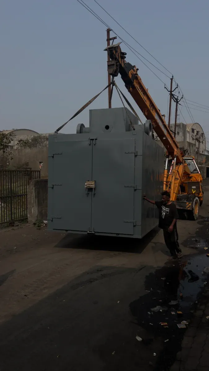 LPG powder coating oven gallery image